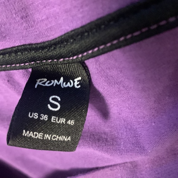 Purple Graphic Tee - Picture 3 of 3